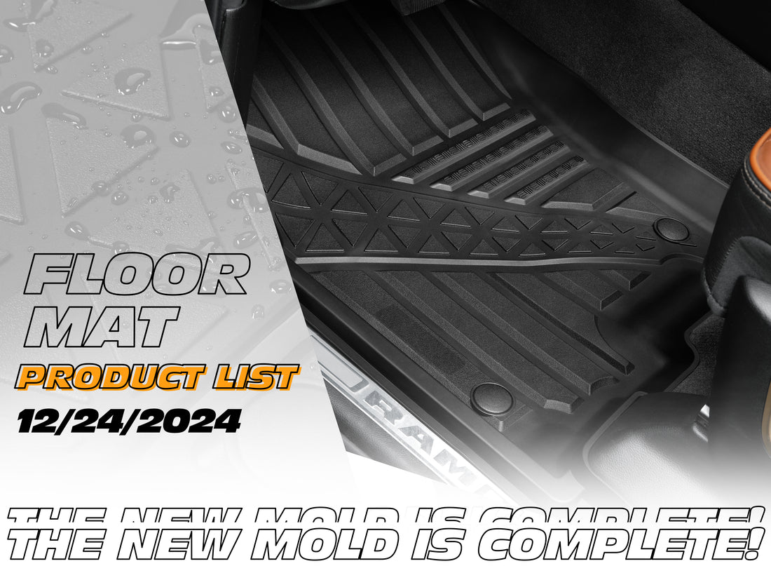 New Release Alert: Where to Buy Custom Car Floor Mats for Your Vehicle